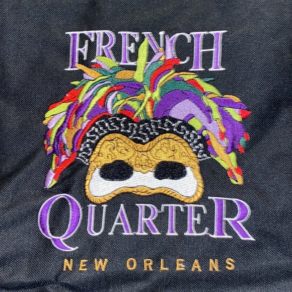 Black French Quarter small tote bag - Picture 2 of 3